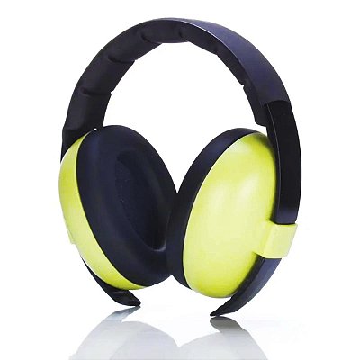 Protetor Auditivo De Orelha Abafador De Ruído Autismo Verde