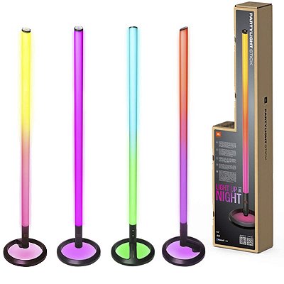 1 Peça Luz De Festa Jbl Led Rgb Bluetooth Partylight Stick