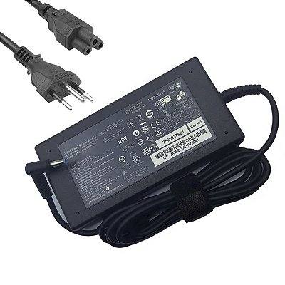 Carregador Para HP Envy 120W 19.5V 6.15A 4,5*3,0mm Pino Azul