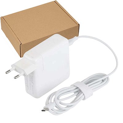 Fonte Compatível Com Macbook Air Usb C 87W 20V 4.3A A1524