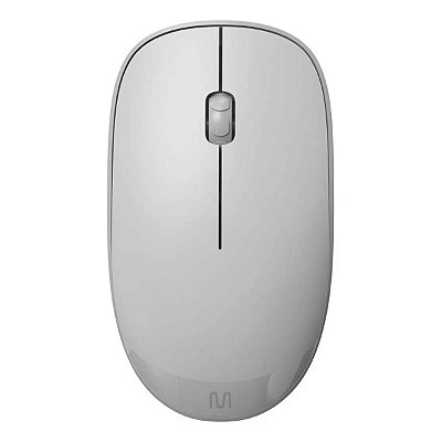 Mouse Sem Fio Slim MO341 MS300 1200 DPI Branco Multilaser