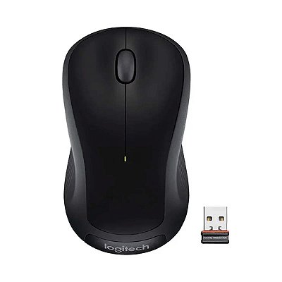 Mouse Logitech M310 Wireless Sem Fio Preto 910004277
