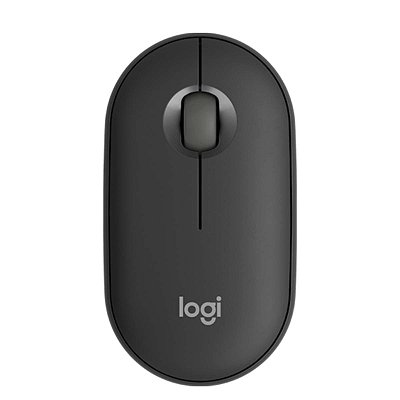Mouse Sem Fio Logitech Pebble Mouse 2 M350s Grafite