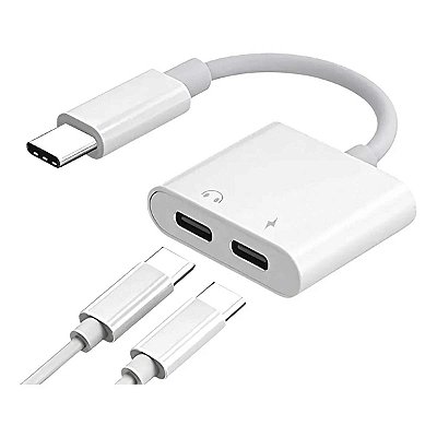 Adaptador Otg Duplo Dual Usb C Hub Para Mac Celular Notebook