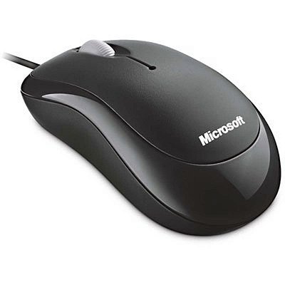Mouse Basic Optical Preto Usb P58-00061 Microsoft