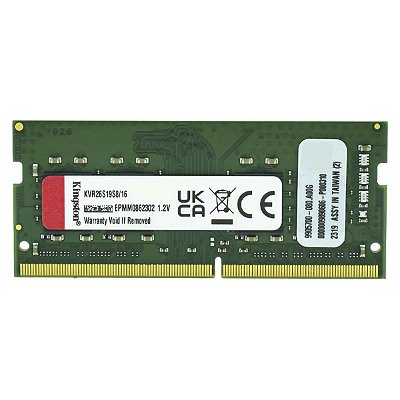 Memoria Para Notebook Kingston Ddr4 16gb 2666Mhz 1.2v