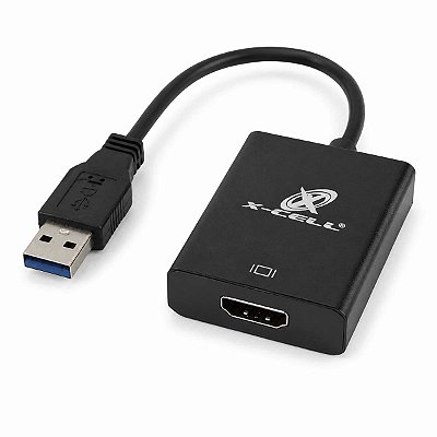 Adaptador Conversor De Usb 3.0 Macho Para Hdmi Fêmea 1080P