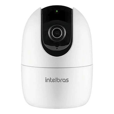 Câmera Interna 360° Wi-Fi Full HD IM4C Branco Intelbras