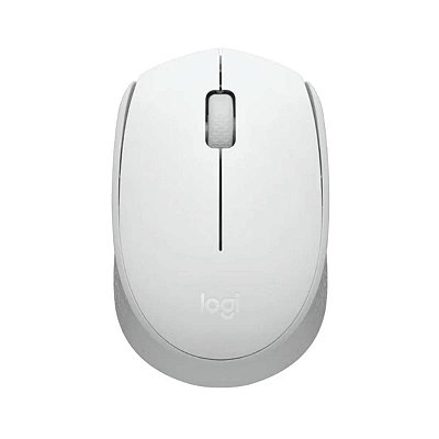 Mouse Sem Fio Logitech M170 USB 1000DPI Branco