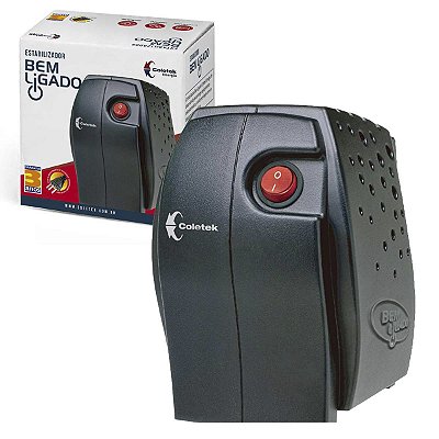 Estabilizador Es-300Va-M Bem Ligado 300Va Mono 115V Coletek