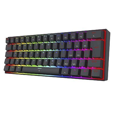 Teclado Mecanico Redragon 60% Fizz Rgb Switch Magnetico PT