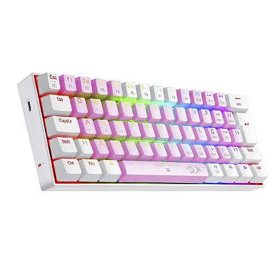 Teclado Mecanico Redragon 60% Dragonborn Rs/Br Rgb Switch Az