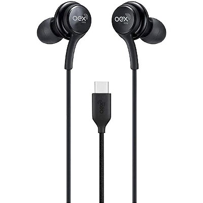 Fone de Ouvido Com Fio Hiper Bass OEX FN215 Preto