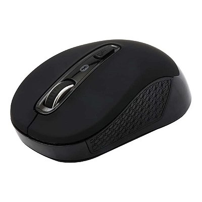Mouse Sem Fio Bluetooth Óptico Oex Ms406 Preto 1600 Dpi