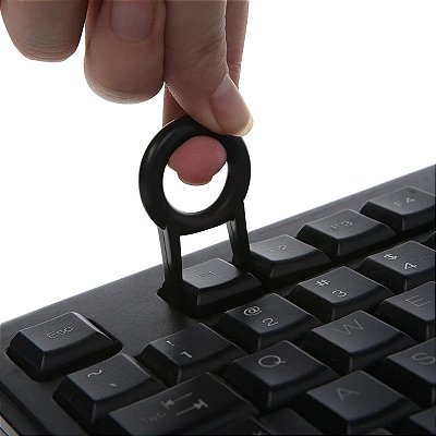 Extrator de Teclas 3D Preto Mecânico Para Teclado Universal