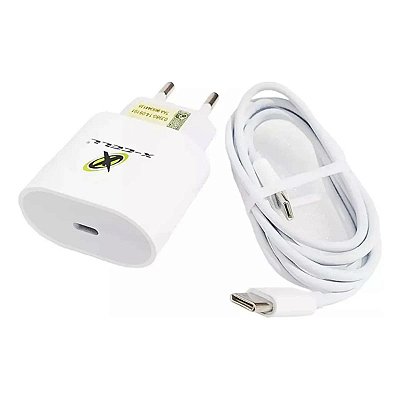 Carregador Ultra Rapido Usb-C Com Cabo Usb C X-Cell Xc-Ur28