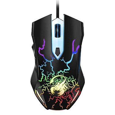 Mouse Gamer Genius Scorpion Spear 2000 DPI RGB 6 Botões