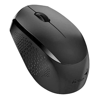 Mouse Optico Sem Fio Silent USB Preto Genius NX-8000S