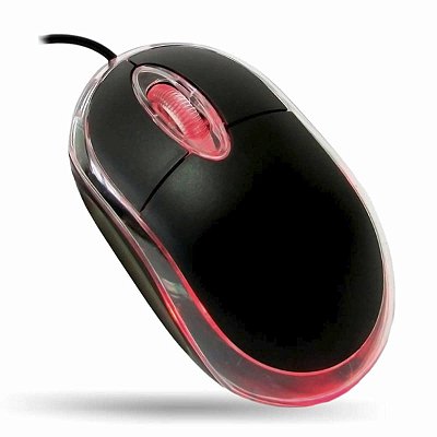 Mouse Optical 1000 Dpi Preto Mo-M833 Usb K-Mex