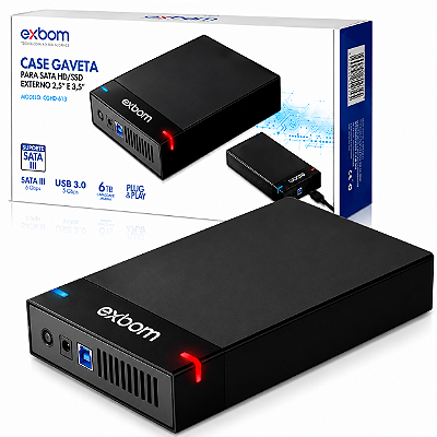 Case Hd Sata 3,5 Externo Usb 3,0 Para Hd De Desk E Note SSD