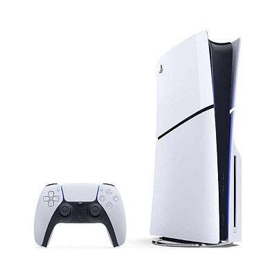 Console Playstation 5 Edicao Slim Branco + Controle Sem Fio