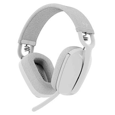 Headset Logitech Zone Vibe 100 Wireless Off White
