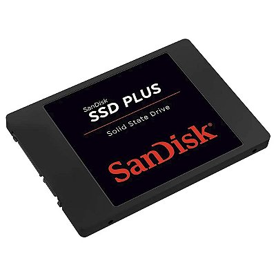 Ssd Sandisk Plus 250Gb Sata3 2.5 7Mm Leitura 545 Mb/s