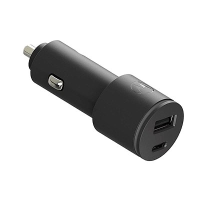 Carregador Veicular Motorola Turbo Power 45W - DUO Preto
