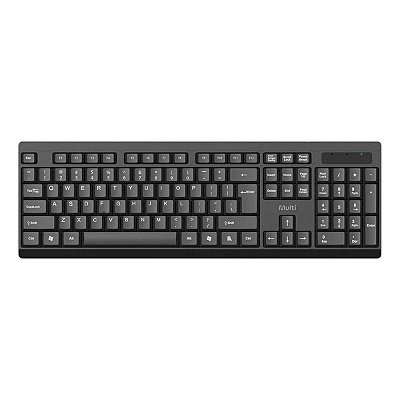 Teclado Sem Fio Multilaser Ts10 Usb 2.4Ghz Multimídia Preto