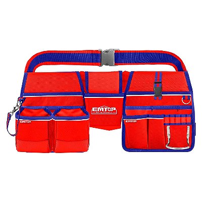 Cinto Profissional Cinturão Porta Ferramentas Até 10Kg Emtop