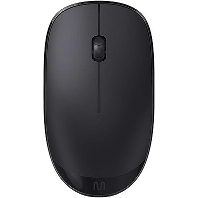 Mouse Sem Fio MS300 1200 DPI 3 Botões Slim Preto Multi