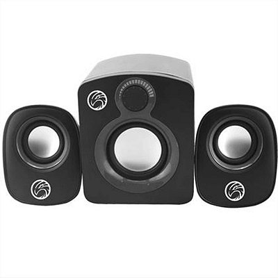 Caixa de Som com Subwoofer Pc 2.1 Usb Pc Celular e Tablet