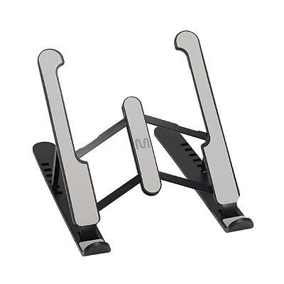 Suporte Para Notebook Regulável Multi Aluminio Preto AC439