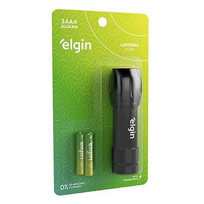 Lanterna Led De Bolso C/ 3 Pilhas Alcalinas Aaa 82309 Elgin