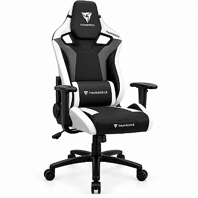 Cadeira Gamer ThunderX3 XC3 Reclinável All White Branca