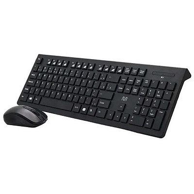 Combo Teclado e Mouse Sem Fio 1200dpi TC212 Multilaser