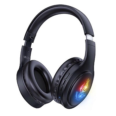 Fone De Ouvido Headset Bluetooth 1hora Jh-9190 - Preto