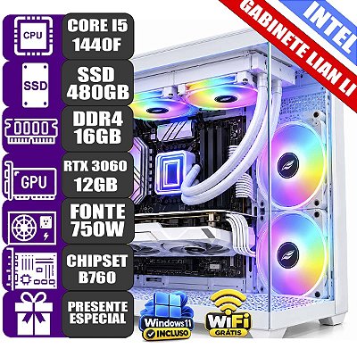 Computador Mdi Gamer i5 14ª 16Gb Ddr5 480Gb 3060 12Gb E. Ltda