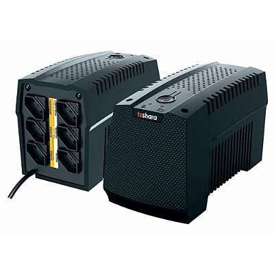 Nobreak Ts Shara Ups Mini 700 Va 4542 Mono Ent 115 v Sai 115