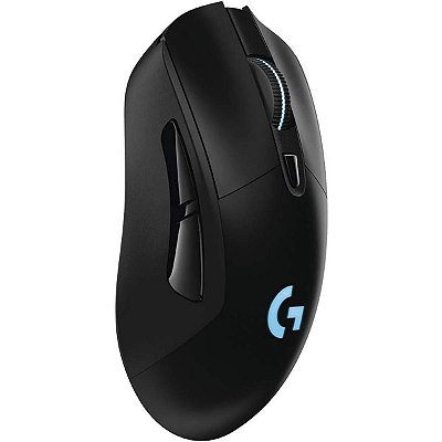 Mouse Logitech Gamer G703 Hero Lightspeed Sem Fio Preto