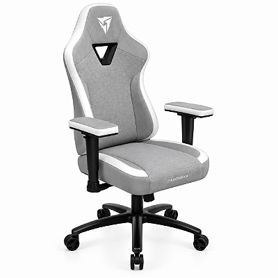 Cadeira Gamer ThunderX3 EAZE Loft Grey Até 125kg Cinza