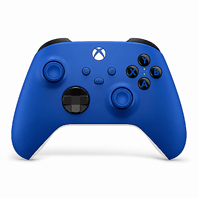Controle Sem Fio Xbox Series X|S One Pc Original Shock Blue