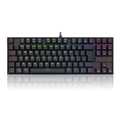 Teclado Magnético Gamer Redragon Kumara PRO RGB Switch Brown
