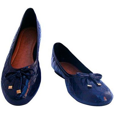 Sapatilha Azul Metalassê MegaChic