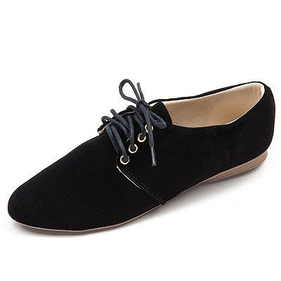 Oxford Preto Nobuck MegaChic