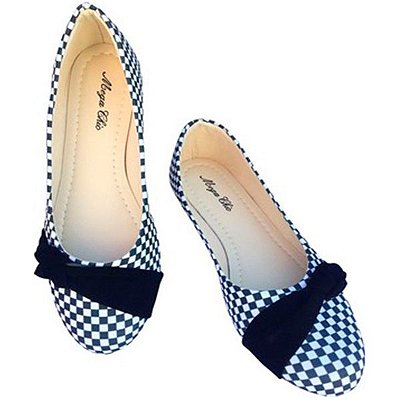 Sapatilha Quadriculada MegaChic