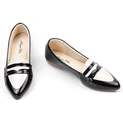 Sapatilha Preta e Nude