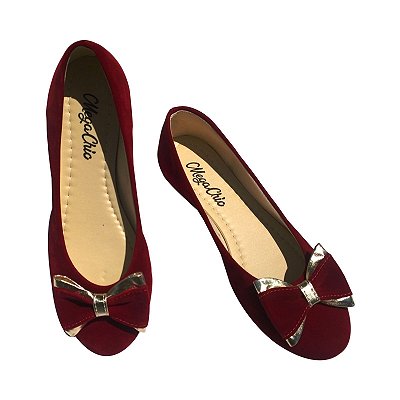 Sapatilha Vermelha MegaChic