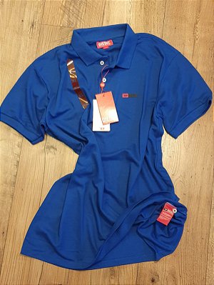 Polo Diesel Masculina Azul