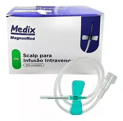 ESCALPE 21G MEDIX CX 100 UN